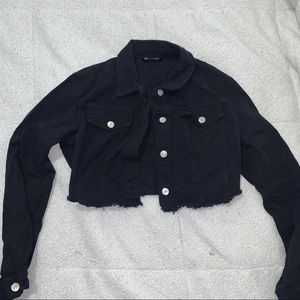 Cropped Jean jacket